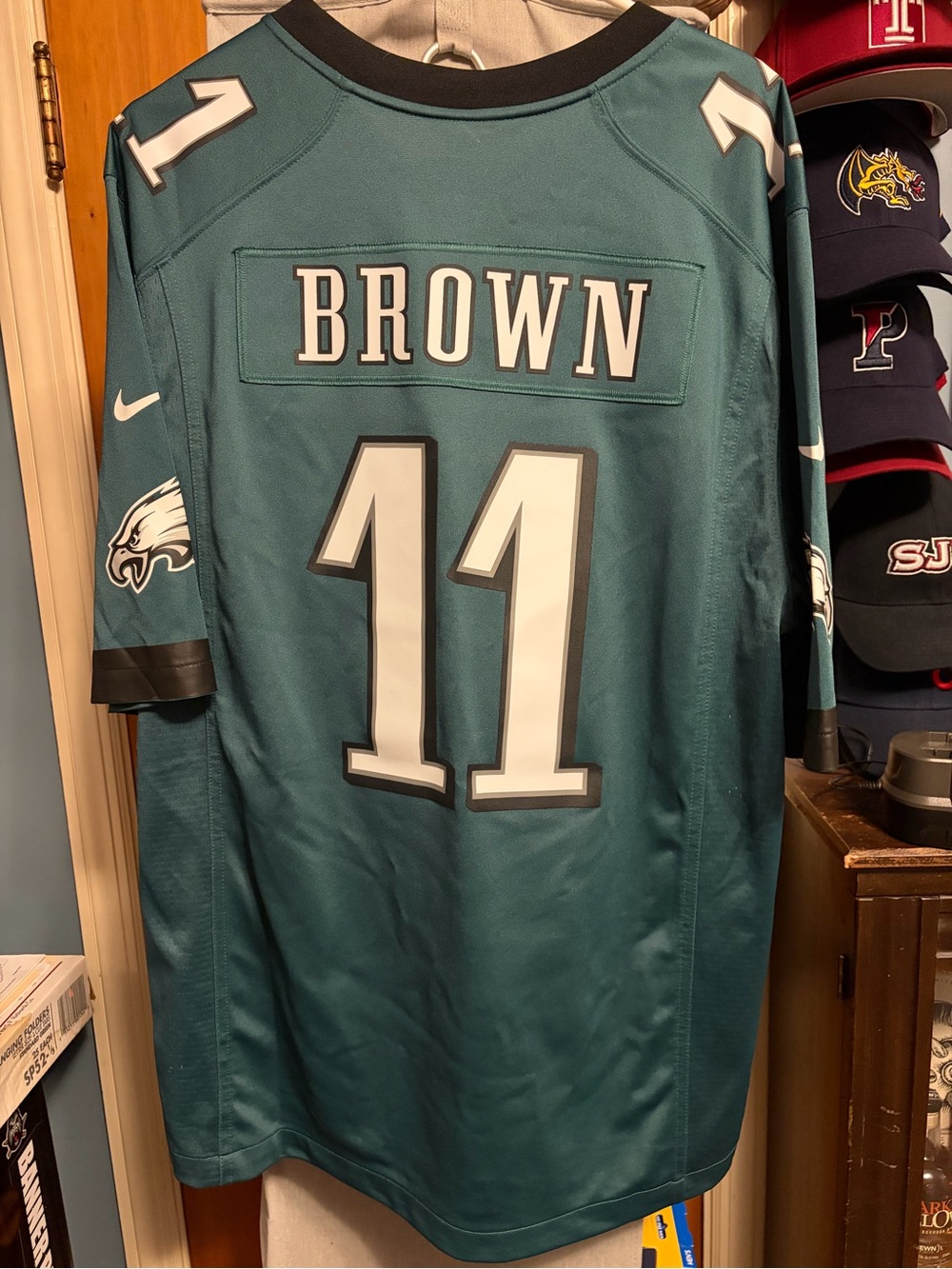 Philadelphia Eagles AJ Brown Jersey - Size Large